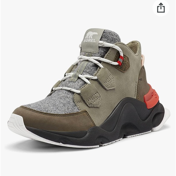 SOREL KINETIC RNEGD CARIBOU WATERPROOF size 8 - Picture 3 of 9